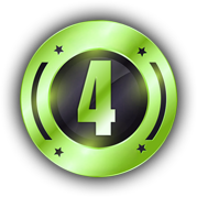 number 4 ranking green button